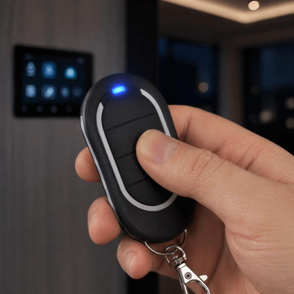 Rolling Code Gate Remote for Alutech AT-4N 4 Buttons Keychain Remote Control  Garage Use