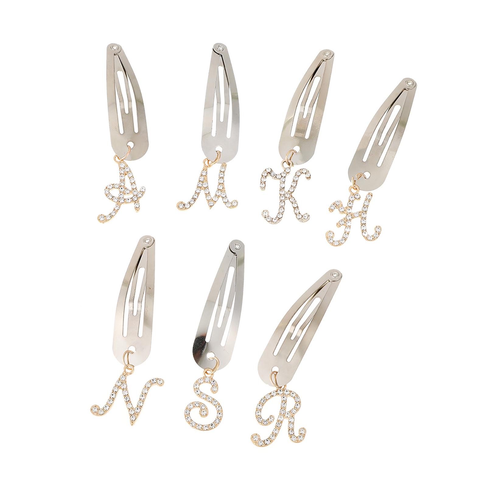 

Милые заколки для челки со стразами для женщин и детей, заколки для волос со стразами, аксессуары для волос для милых девочек