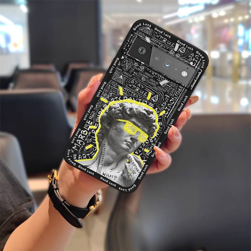 Etui TPU na telefon Google Pixel 6 Pro Miękkie etui Pyłoszczelne Wodoodporne Modny design Trwałe Kreskówkowe Pełne pokrycie Słodkie