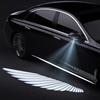 2Pcs Car Rearview Mirror Welcome Angel Wings Light Dynamic Carpet Light Ambient Light Decorative Atmosphere Light