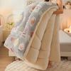 Snowflake Velvet Comforter Fine And Delicate Lamb Wool Quilt Core Dormitory Adults And Children Machine Washable Thick Blankets