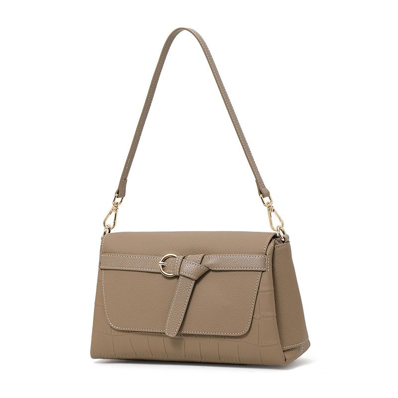 

Сумка на плечо из натуральной кожи, наряд белого воротничка, маленькая квадратная сумка, первый слой коровьей кожи, для поездок на работу, сумка через плечо