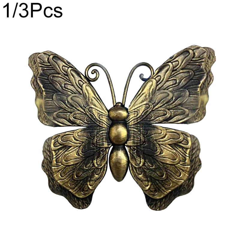 

1 шт/3 шт подвесные украшения для поделок европейские 3D бабочки настенные украшения для спальни настенные украшения для использования на открытом воздухе доступны несколько вариантов 1pcs