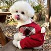 Puppy dog clothes thickened autumn and winter pet small dog teddy bear pomeranian chihuahua winter velvet cotton coat