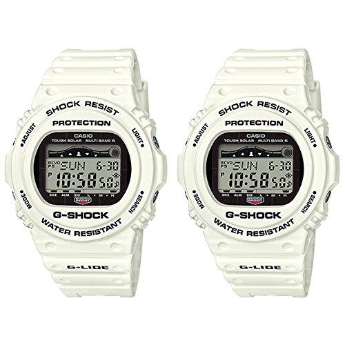 

CASIO Pair Watch with Pair BOX Share Radio Solar Digital 20 ATM Water Resistant White Watch Imported [Casio] G-Shock G-SHOCK G-LIDE Multi-function