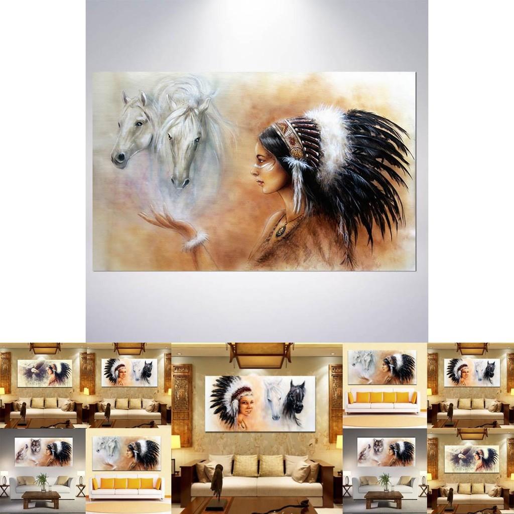 Native And American Horse Wallpaper Home Decoration Bedroom Wall Decoration