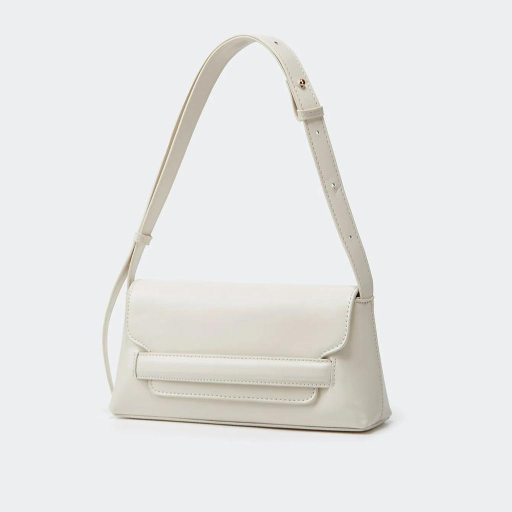 Fashiable PU Leather Handbag Simple Quality Women's Bag Versatile Soft Shoulder Bag with Mobile Phe Pocket Versatile Single