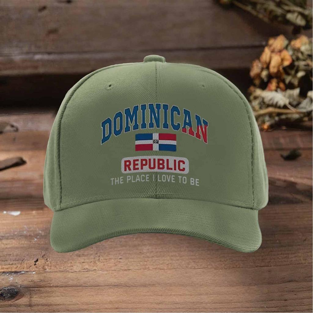 Dominikanische Republik Verstellbare Baseballkappe Mehrfarbige Trucker-Mütze für den täglichen Gebrauch Outdoor-Urlaub Pendeln