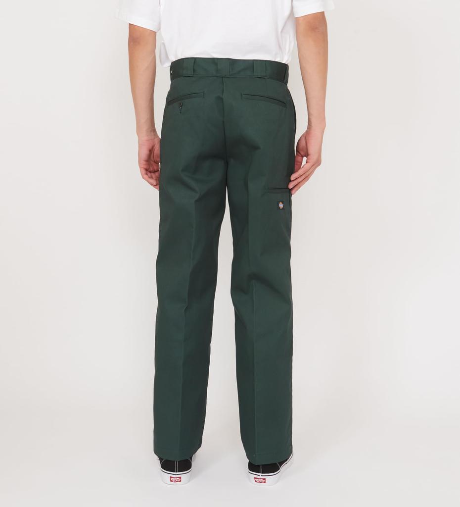 Dickies Double Knee Work Pants Loose Fit 85283 Hunter Green 30 32