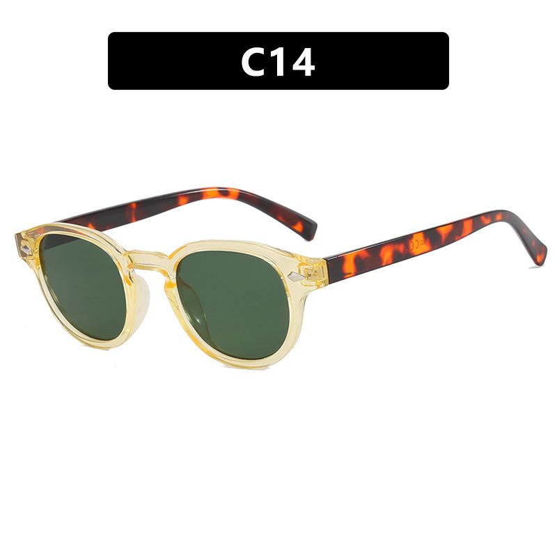 New Fashion Sunglasses Luxury Rice Nail Men Sunglasses Retro Style Sun Glasses Men And Women Alike Eyewear Uv400 Shades