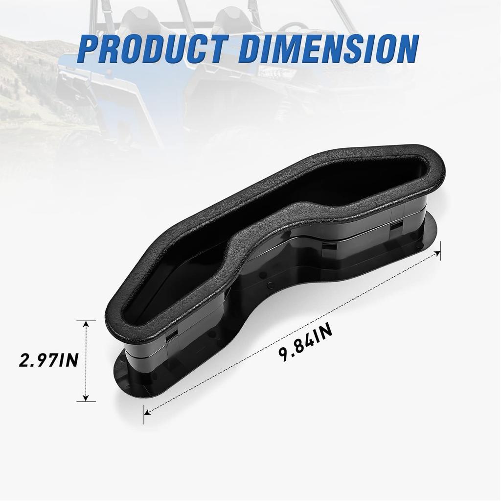 UTV Seat Insert Harness Pass Through Bezel For Polaris RZR XP 900 1000 S General RANRZR Sportsman ACE 750 2014-2020 2019