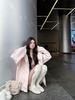 Hongshan Women's High-End European Style Loose Hoodie Cardigan for Spring/Autumn
