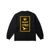Palace x Maharishi Shaolin Tag Long-Sleeve Black Unisex Tops P28MHES003