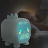 Kids Alarm Clock Temperature Display Digital Home Decoration Children's Sleep Trainier Bedside LED Clock Cute Dinosaur