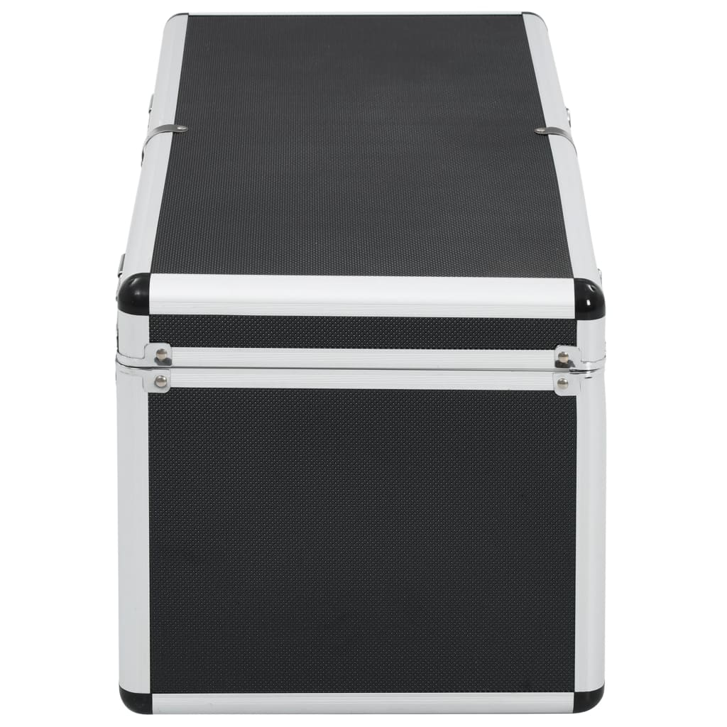 Storage Case Set 2 pcs Black Aluminum
