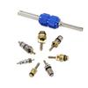 40PCS R134a AC Valve Core Kit With Removal Tool For Car Truck Motorcycle Air Conditioning Repair Maintenance Set