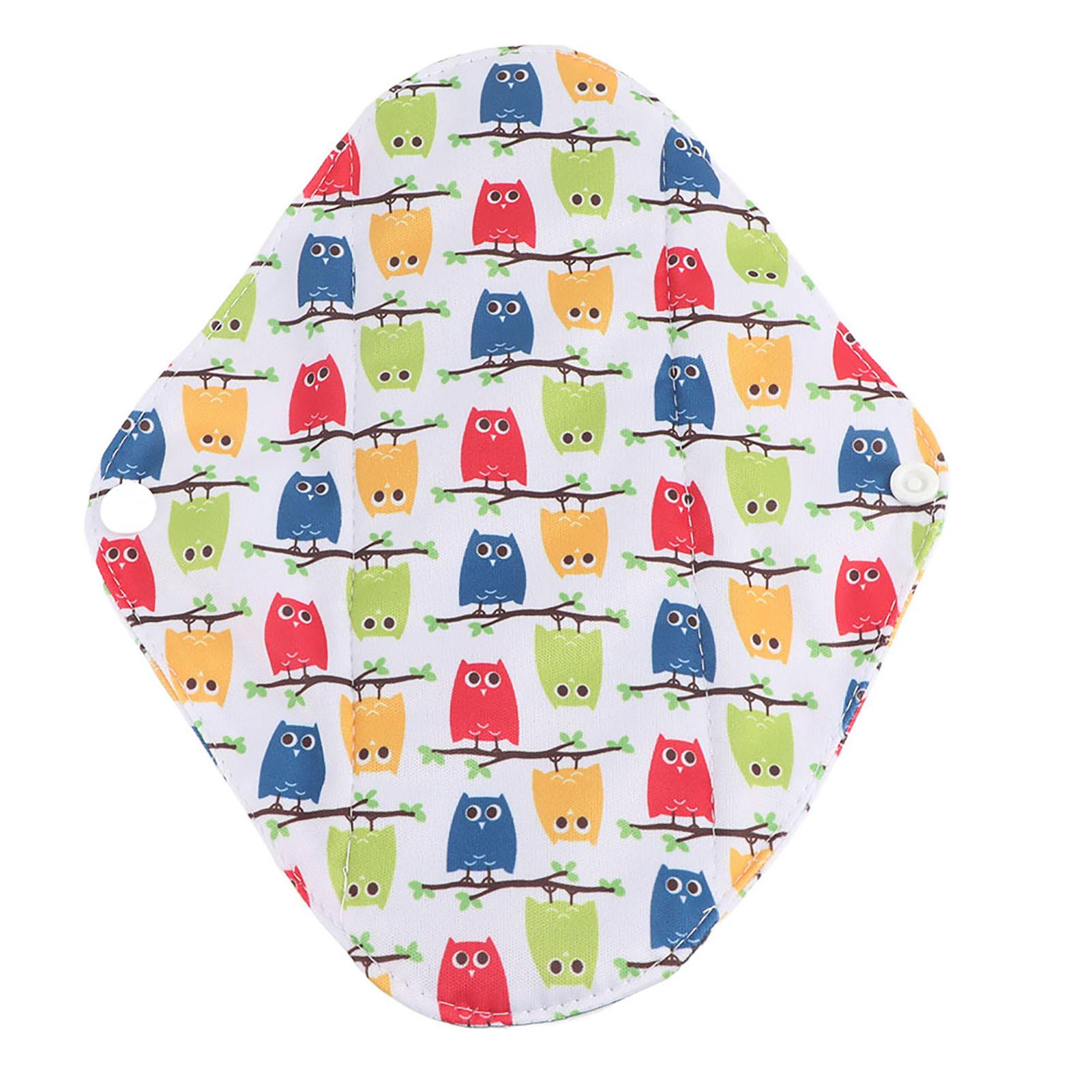 

9 типов женских многоразовых моющихся ежедневных прокладок из бамбукового угля, гигиенических менструальных прокладок для мам WSD3