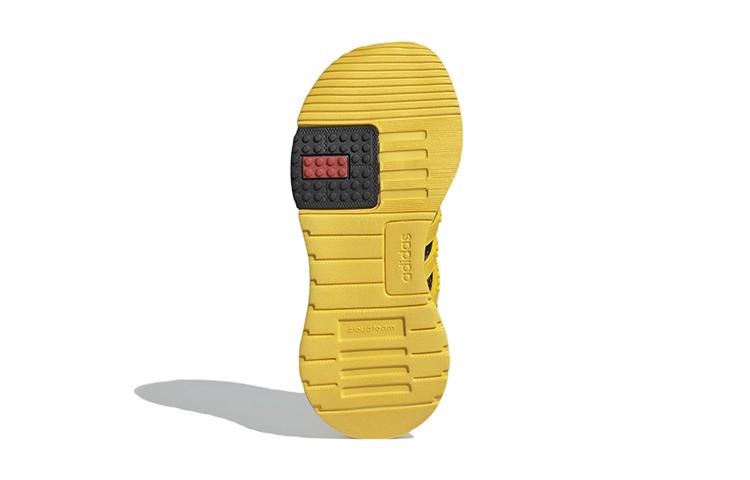 LEGO x Adidas Racer Tr 1.0 K Resistentes a la abrasión Caña baja Zapatillas de correr para niños Negro Amarillo Niños' GW1878