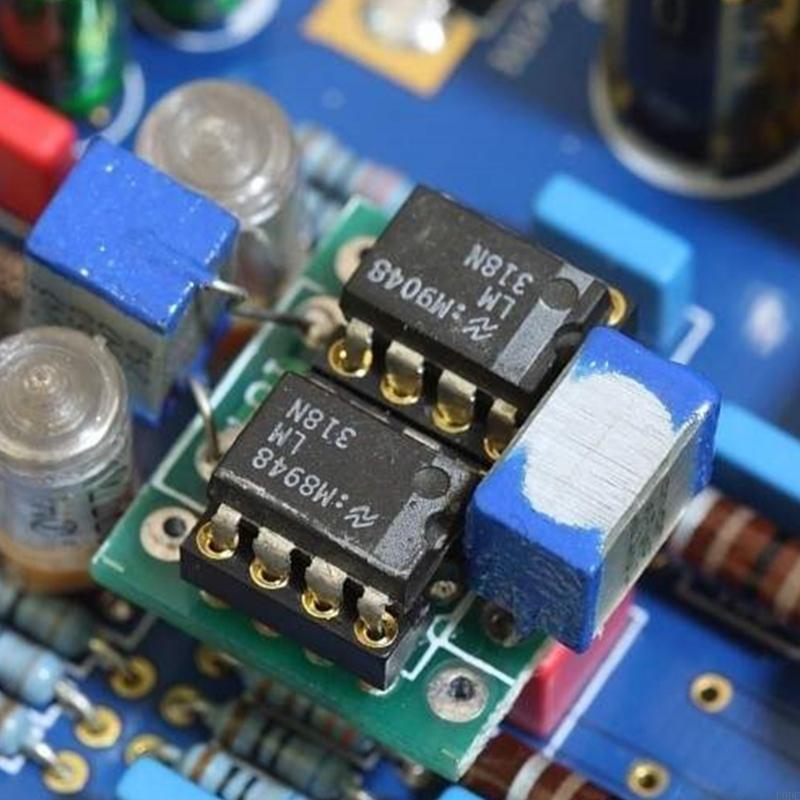 DIP8 IC Socket Test Socket with ESD Protections for Electronic Components
