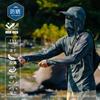 Mens UPF 50 Quick-Dry Fishing Sun Protection Hooded Rash Guard T-Shirt Beach Surfing Outdoor Activities