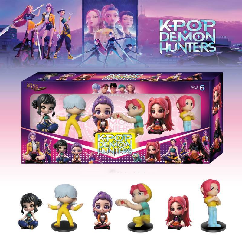 Kpop Demon Hunters Action Figure Doll Collectible Cute Gift For Fans