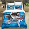 Captain Tsubasa Cartoon Bedding Sets Exquisite Bed Supplies Set Duvet Cover Bed Comforter Set Bedding Set Luxury Birthday Gift