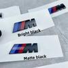 2PCS is suitable for BMW Group M-mark decorative ABS badge body fender sticker general style accessories.