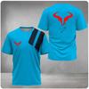 Sommer Neu Herren Badminton Training Buchstabendruck Bequem und atmungsaktiv Rundhals T-Shirt Outdoor Freizeit Sport Oberteil