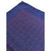 Used HERMES Hermes Carre 45 Scarf Pocket Square Navy Blue Petit Carre