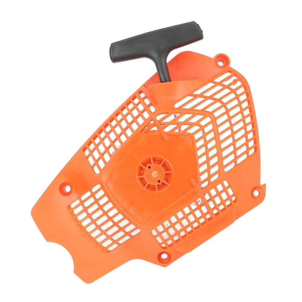 

Universal Recoil Starter Assembly ABS Easy Instal Pull Starter Replacement Orange Recoil Starter Part for Husqvarna 572 560 червоний