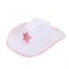 Star Pointed Five Cowboy Hat Costume Set Silk Scarf Motif Party Celebrations