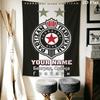 Fk Partizan Wall Hanging Printed Fabric Blanket Decorative Tapestries for Bedroom Living Room Home Decor