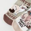 5 Pairs Creative Cute Cartoon Cat Pattern Comfy BreathableAnkle Short Women Socks Suit In Spring Summer For Daily