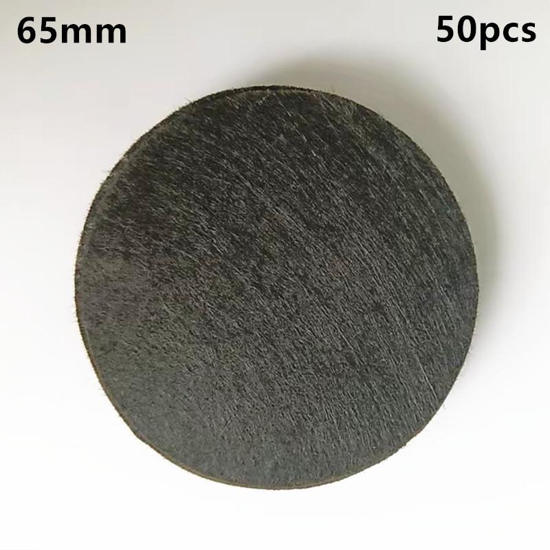8/10/15/20/25/30/35/40/45/50mm Non Woven Round Felt Circle Pads for DIY Crafting Flower Backing Hair Accessories Vacuum Filters
