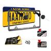 Upgraded License Plate Screws Quick & Secure Car License Plate Fasteners Set