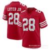 NFL 49ers Football Jersey 13 Purdy 97 Bosa Embroidered Team Sports Fan Apparel