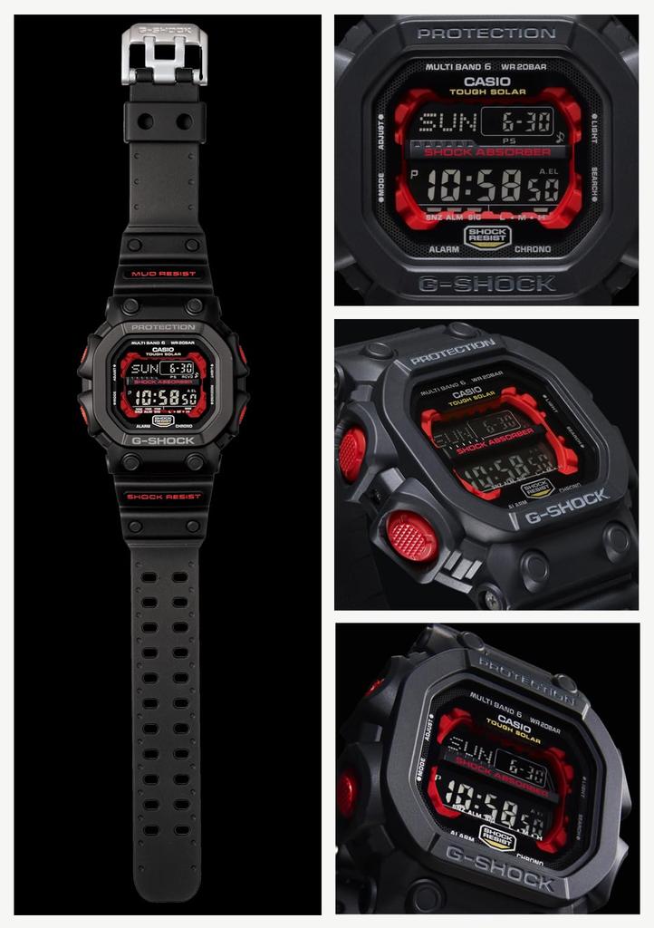 Casio Solar Black G-Shock GXW-56-1AJF Men's Radio-Controlled Watch,