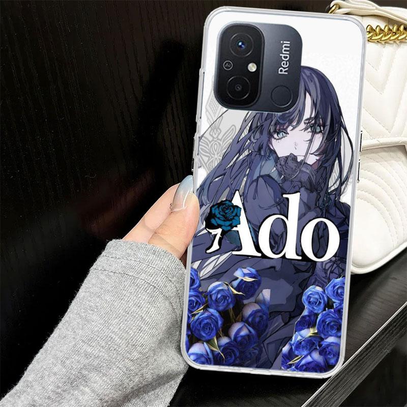 Ado Japanese Singer Case for Xiaomi Redmi 14C 13C 13 12C 12 10C 10 10A Phone Cover 9C 9 9A 9T 8 8A 7 7A 6 6A K70 K40 K20 Pro