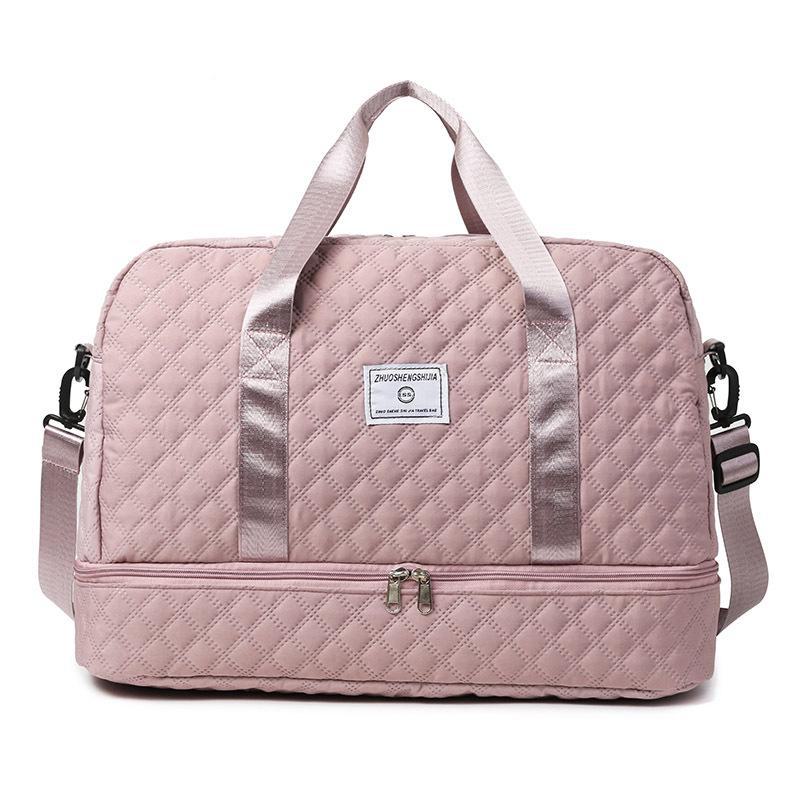 Borsa da Viaggio Grande Capacità con Scomparto per Scarpe - Ideale per Brevi Viaggi e Fitness