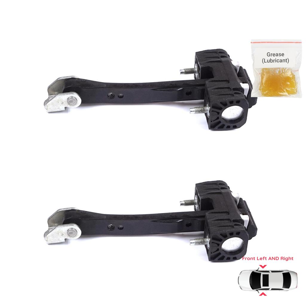 EDP950-1 2 Pieces Front Left AND Right Door Catch Hinge Brake Stop Check Strap Limiter for Peugeot 508 MK1 W23 8D 8E 2010-2018 4/5 Door 9686658480