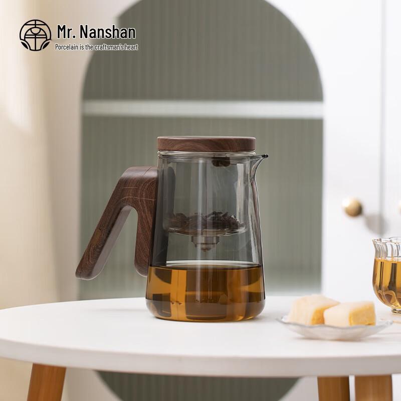 Nanshan Gentleman Glass Semi-automatic Teapot