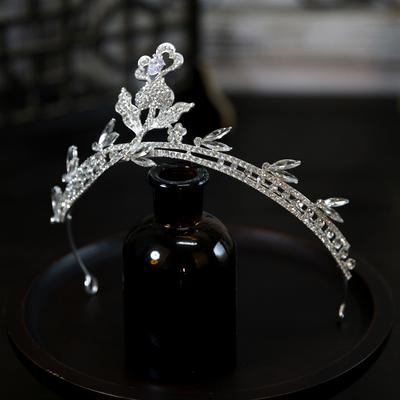 Koreanischer Neuer Stil Einfach Frisch und Exquisit Braut Hochzeitskrone Kopfschmuck Krone Tiara Haarschmuck