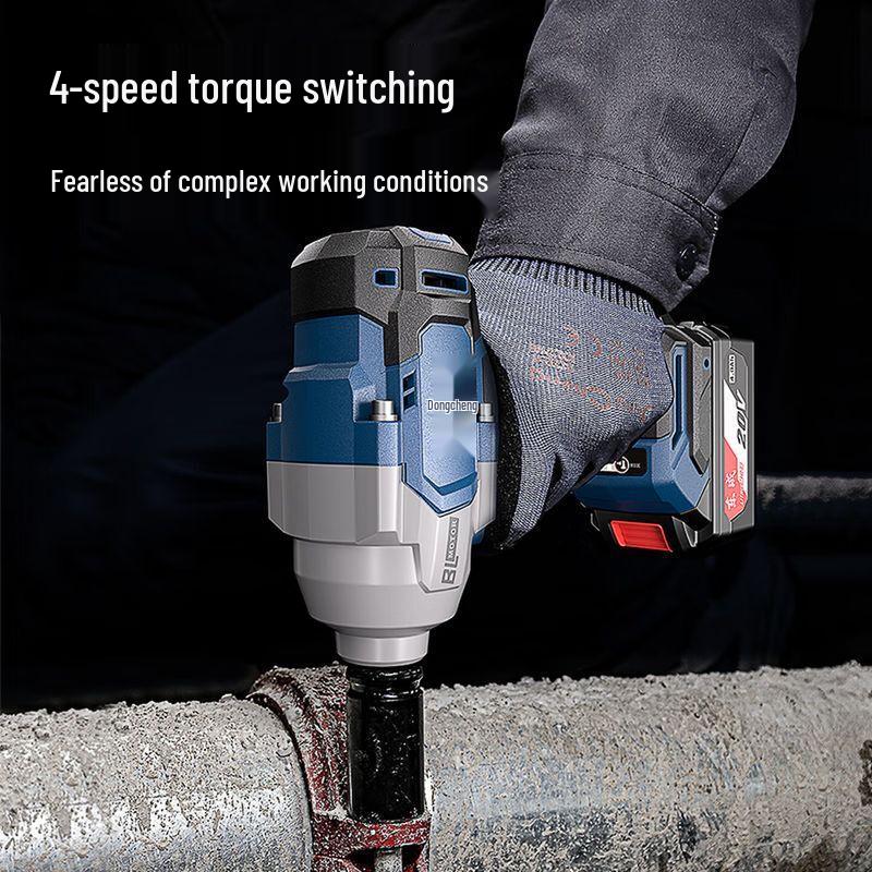 DCA 20V Cordless Brushless Impact Wrench (698N·m) CN plug (adapter included)