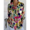 Women 3d Printed Animal Casual Long Sleeve Hawaiian Shirt