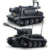 WW2 Military Army Soldiers World War 2 Tiger(P) Tank Sturm Tiger 38cm Assault Mortar Building Blocks Bricks Children's DIY Toys