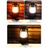 Retro Three-Color Dimmable LED Solar Hanging Light for Outdoor Camping