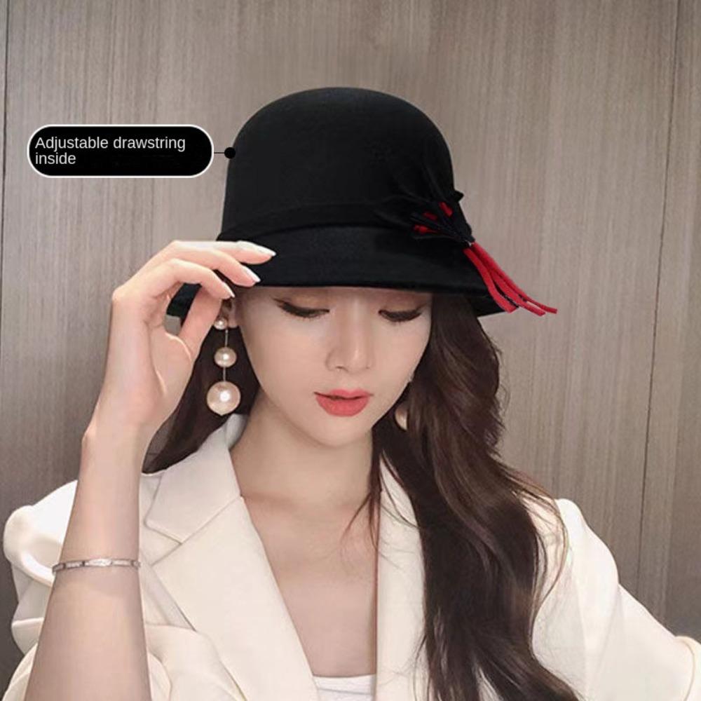 Fashion Women Ladies Girl Hat Warmer Church Bowler Cloche Hats Basin Cap Fisherman Cap  Lady Girl