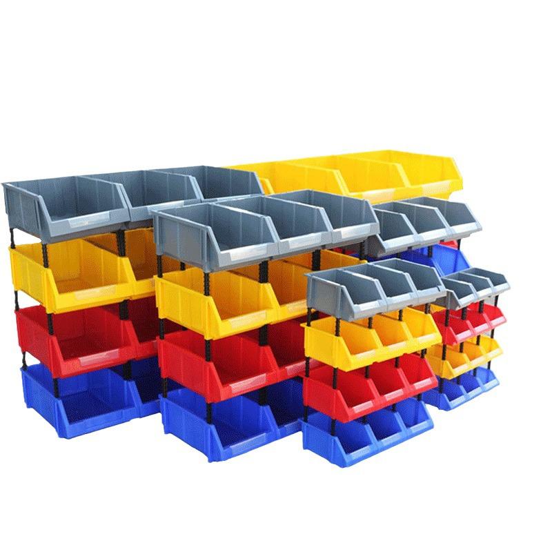 Large Wall-Mounted Plastic Screw Organizer with Compartments