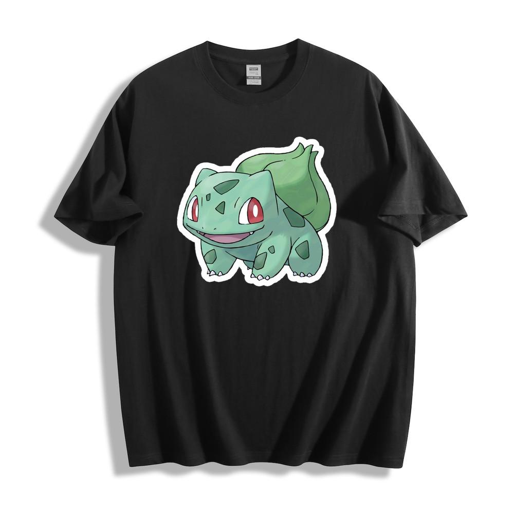 Pokémon Bulbasaur Graphic T-Shirt - Cute Monster Design Unisex Tee