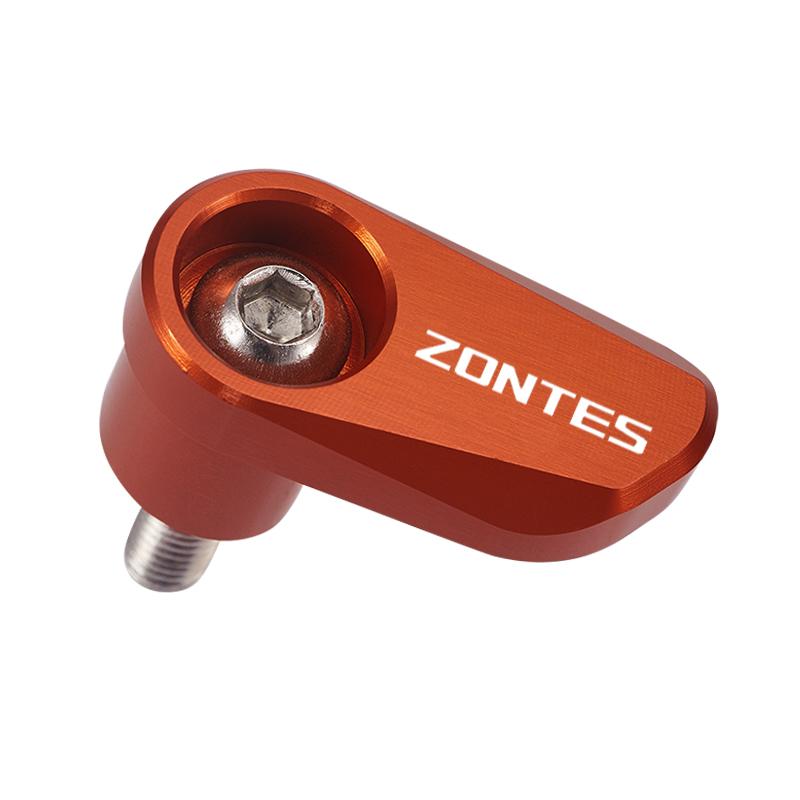 Motorcycle CNC Aluminum Front Rear Wheel ABS Sensor Guard Protection Accessories For ZONTES 368G 368D 368E 368M 368K 350D 350E